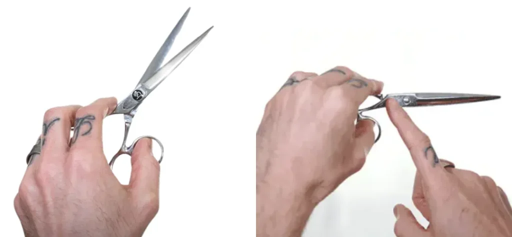 初學者如何持刀？資深老師分享「美髮剪刀拿法」技巧和手勢！